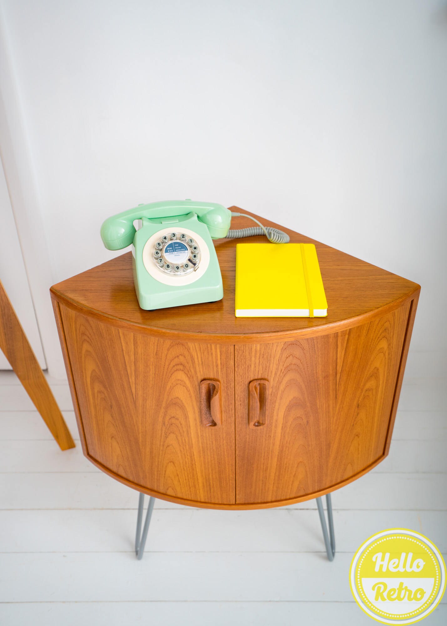 G Plan E Gomme Fresco Mid Century Retro Teak bedside table ...