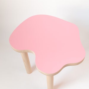 Side Table Wavy Curvy Coffee Table Wiggle Side Table Squiggle Stool image 6