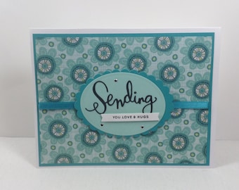 SENDING LOVE & HUGS Card