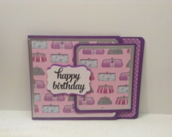 GIFT CARD HOLDER for the Purse Lover
