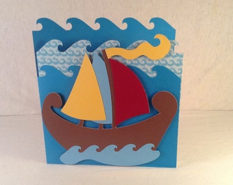 SAILBOAT FATHER'S DAY Card
