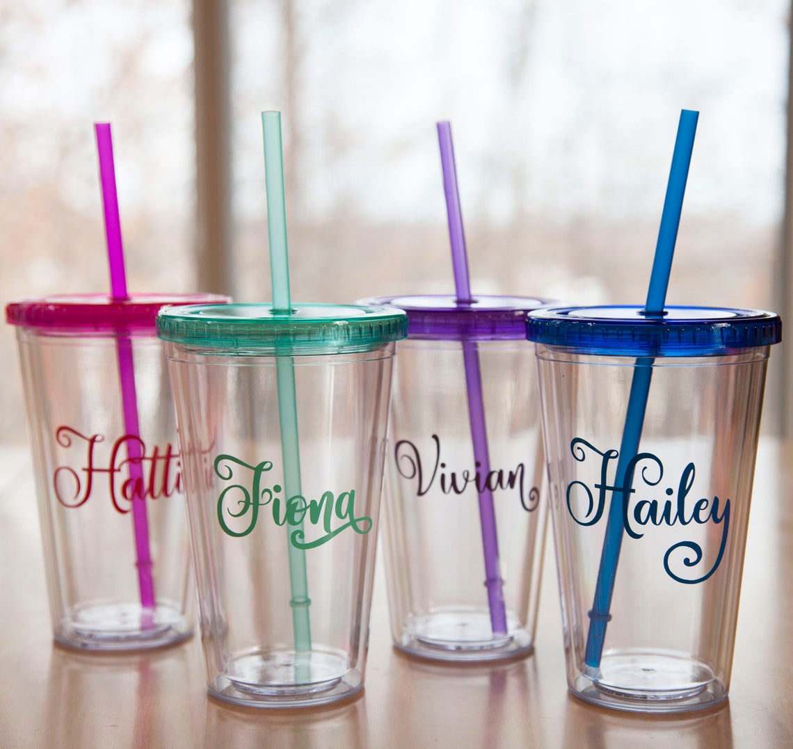 Personalized Acrylic Tumbler Etsy