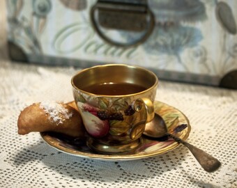 Tea and Pastry Still Life - Photography by Eleanor Caputo - Prints - Metals - Canvas Wrap - Greeting Card