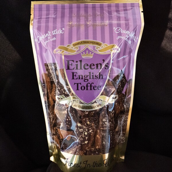 Eileen's English Toffee 1 Pound (Handcrafted Small Batch)