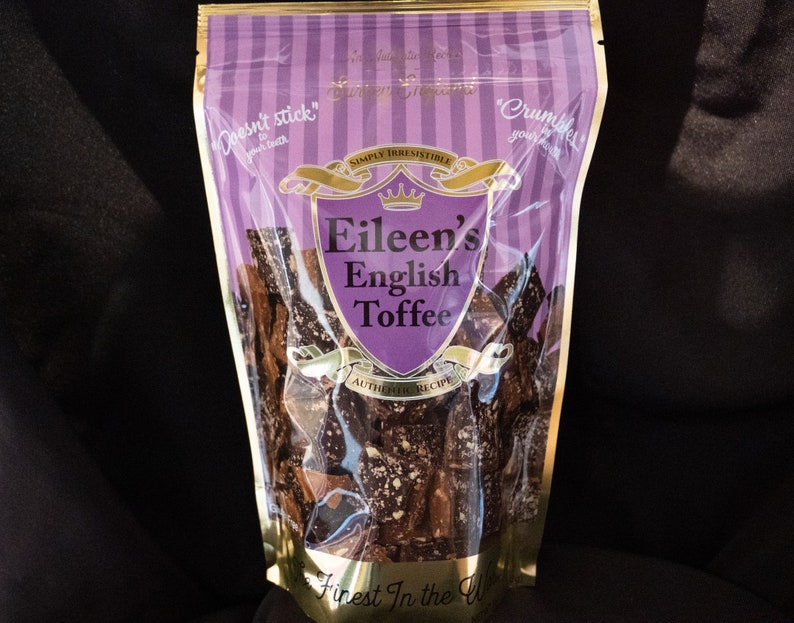 Eileen's English Toffee 1 Pound Handcrafted Small Batch image 1