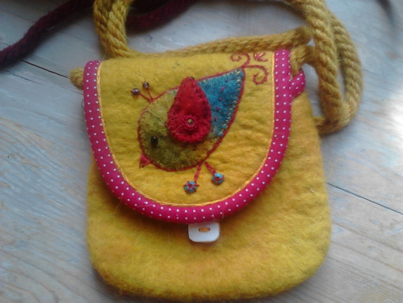 Little Felted Bag for Children - Etsy