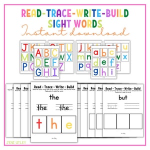 Write the Sight Words | Sight Words Writing | Sight Words Practice | Learning Sight Words | Sight Words | Preschool | Prek