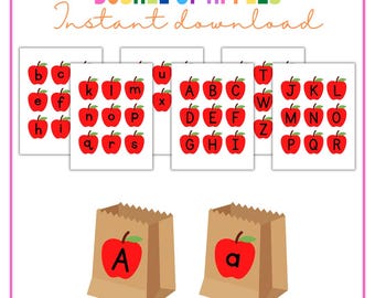 Bushel of Apples | Alphabet Activity for Preschoolers