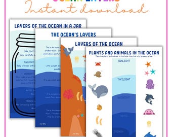 Ocean Layers | Preschool Ocean Activity