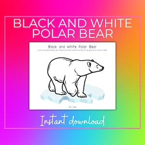 Polar Bear Activity | Preschool Curriculum | Preschool Activities
