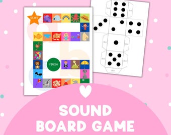 Sound Board Game for Preschoolers