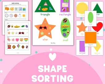 Shape Sorting Game for Preschoolers