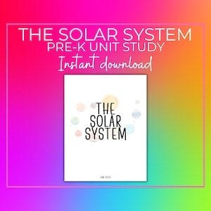 Das Sonnensystem Einheitsstudie | Vorschullehrplan | Aktivitäten im Vorschulalter