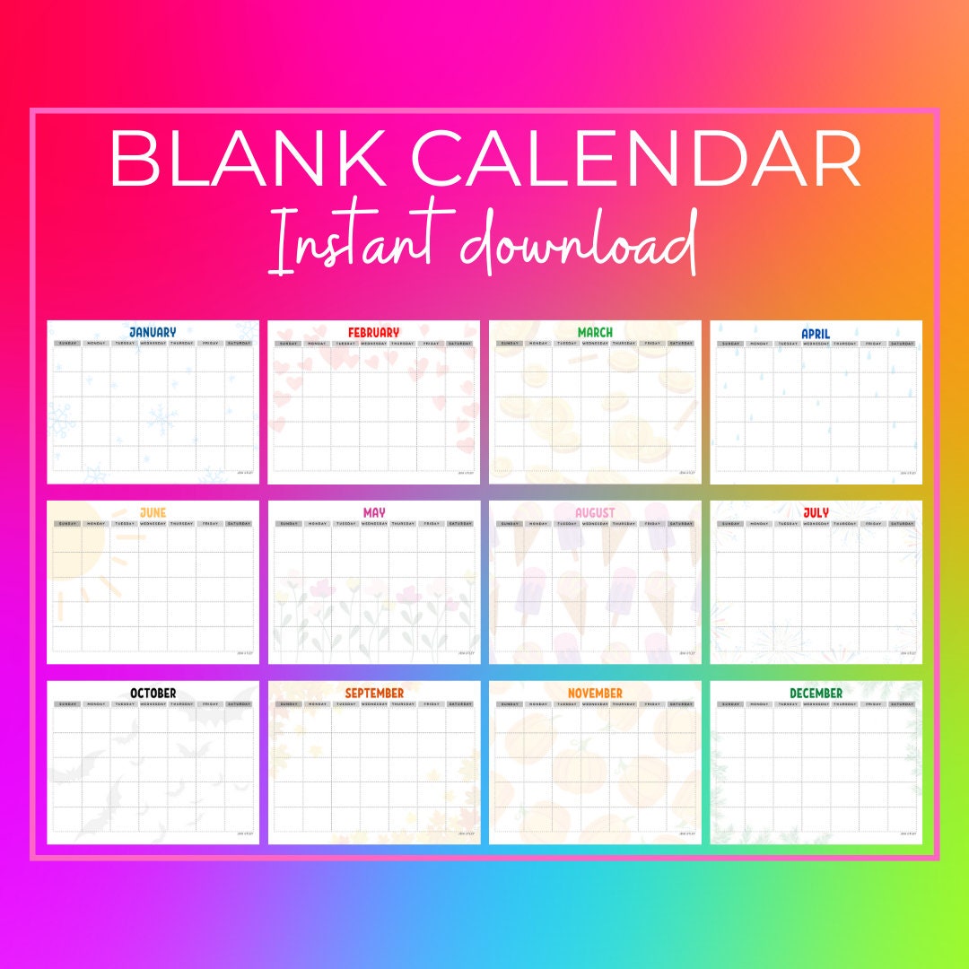 Calendar Blank Calendar Calendar Template Preschool Prek Printables Circle Time - Etsy calendar-blank-calendar-calendar-template-preschool-prek-printables-circle-time-etsy