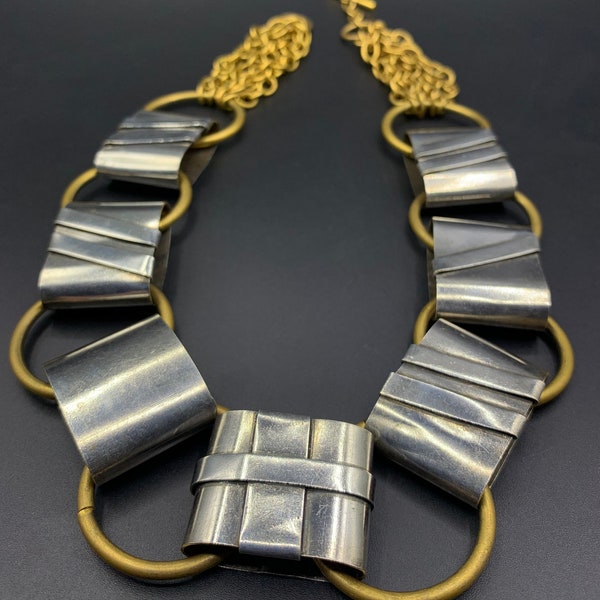 ikuo ichimori paris collier argente 1970 1980 design japon