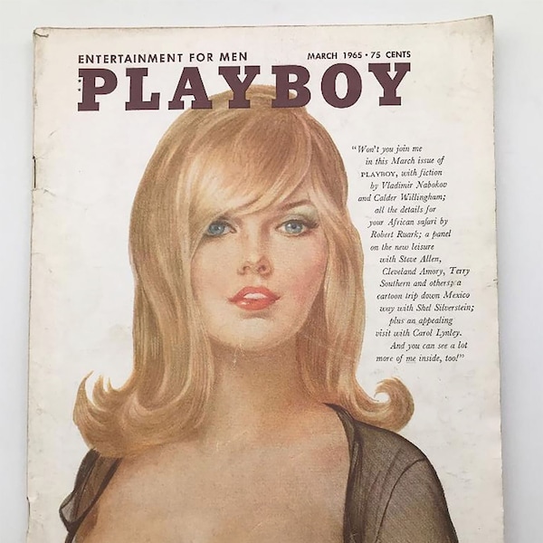 Vintage Playboy Magazine - March 1965