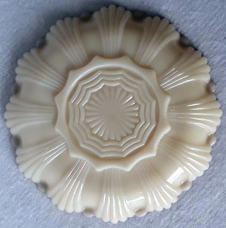 Vintage Milk Glass Deviled Egg Plate with Gold Trim Etsy