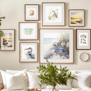 ART BUNDLE Gallery Wall Set Nature Watercolor Art Inspired by Where the Crawdads Sing Instant Download Decor Printables to Mix & Match