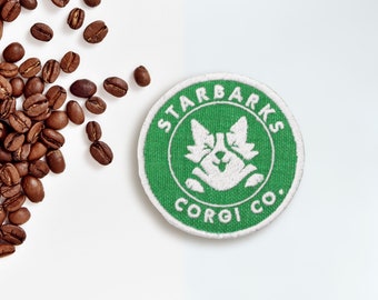 Embroidered Dog Patch | Starbarks Corgi Co.