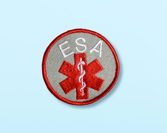 Embroidered Dog Patch | ESA circle patch