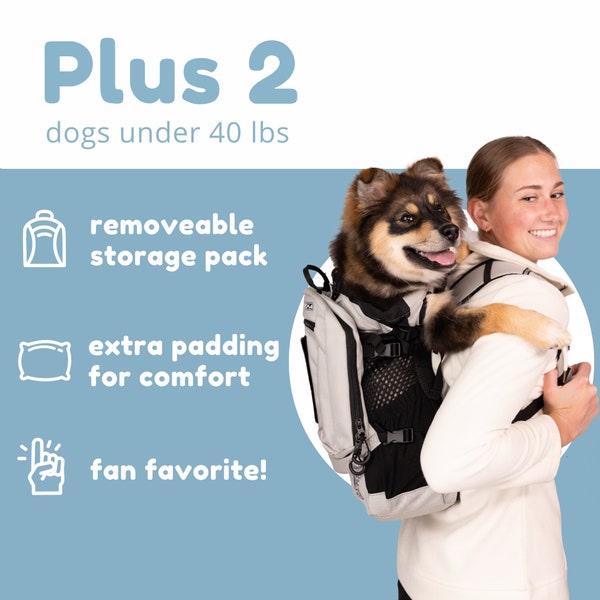 K9 Sport Sack™ PLUS 2 - Dog Carrier Backpack