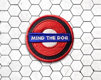 Embroidered Dog Patch | Mind the Dog