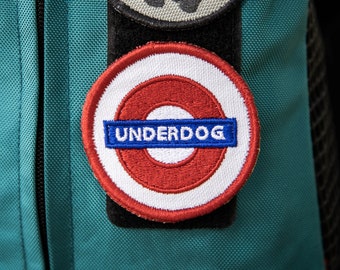 Parche de perro bordado / Underdog