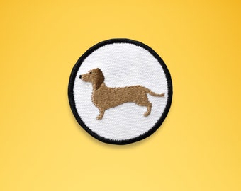 Patch pour chien brodé | Teckel