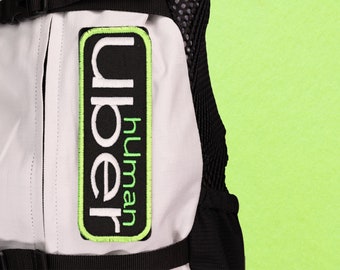 Embroidered Dog Patch | Human Uber
