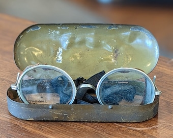 Vintage Wilson-glasögon från första världskriget, ca 1918