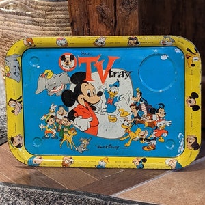 Vintage Walt Disney Mickey Mouse TV Tray