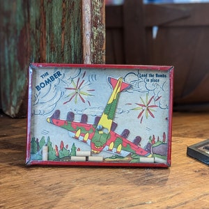 Vintage WWII Dexterity Game- The Bomber