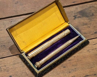 ヴィンテージ エバーシャープ スカイライン 万年筆、ブラウン