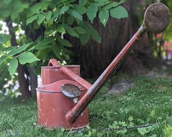 Vintage Haws Long Reach Watering Can with 2 Watering Lances/ Heads, Gardening, Garden Decor, Gift for Her, Gift for Him, Cottage Core, Home