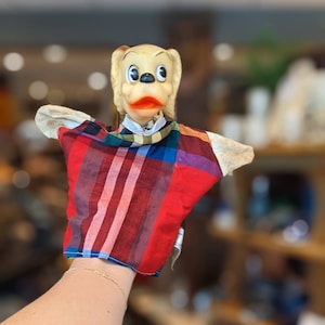 Vintage Walt Disney Hand Puppet &quot;Lady&quot; by Reliable Toys, Collectable, Vintage Disney, Lady and the Tramp, Dog