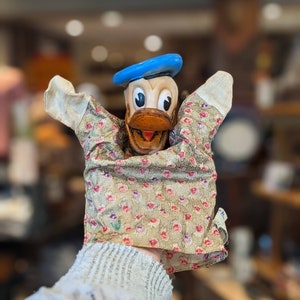Vintage Donald Duck Hand Puppet by Reliable Toy Canada