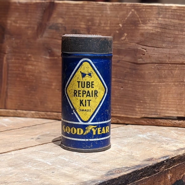 Vintage GoodYear Tube Repair Kit- Small, Advertising, Collectable, Automotive, Transportation, Gas and Oil, Decor, Gift