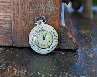 Ingraham Enamelled Pocket Watch