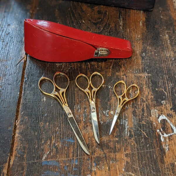 Antique Scissors Etsy
