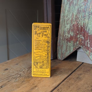 Dr. Stanley&#39;s African Pine Cure- Unopened Cookshire Quebec