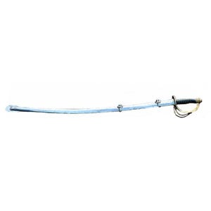American Civil War Replica Cavalry Sabre Sword with Steel Scabbard