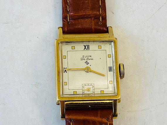 10K Gold Filled Lord Elgin Wrist Watch KEYSTONE JBOSS… - Gem