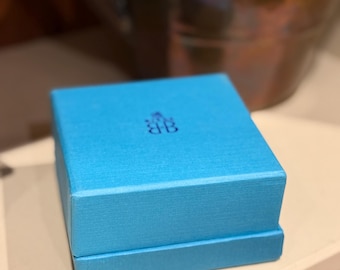 Henry Birks and Sons Jewelry or Watch Blue Gift Box