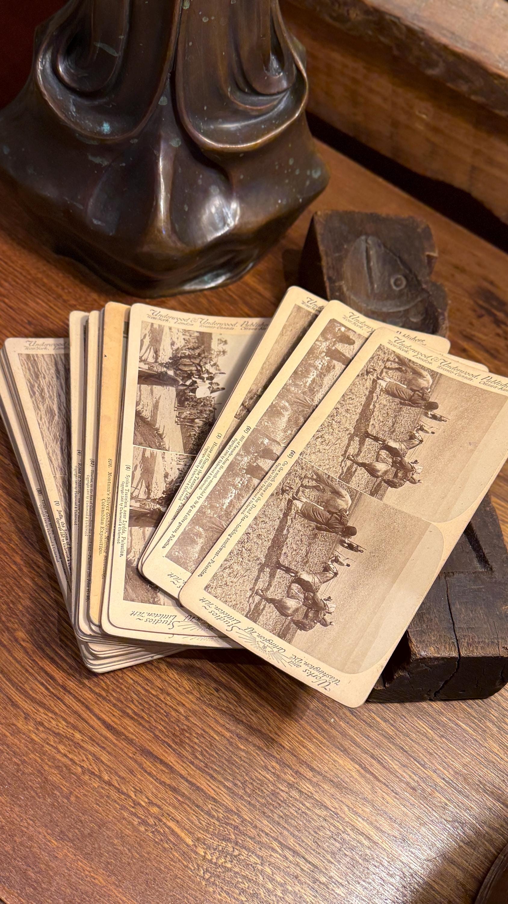 Vintage Underwood & Underwood Stereoview Cards - Etsy