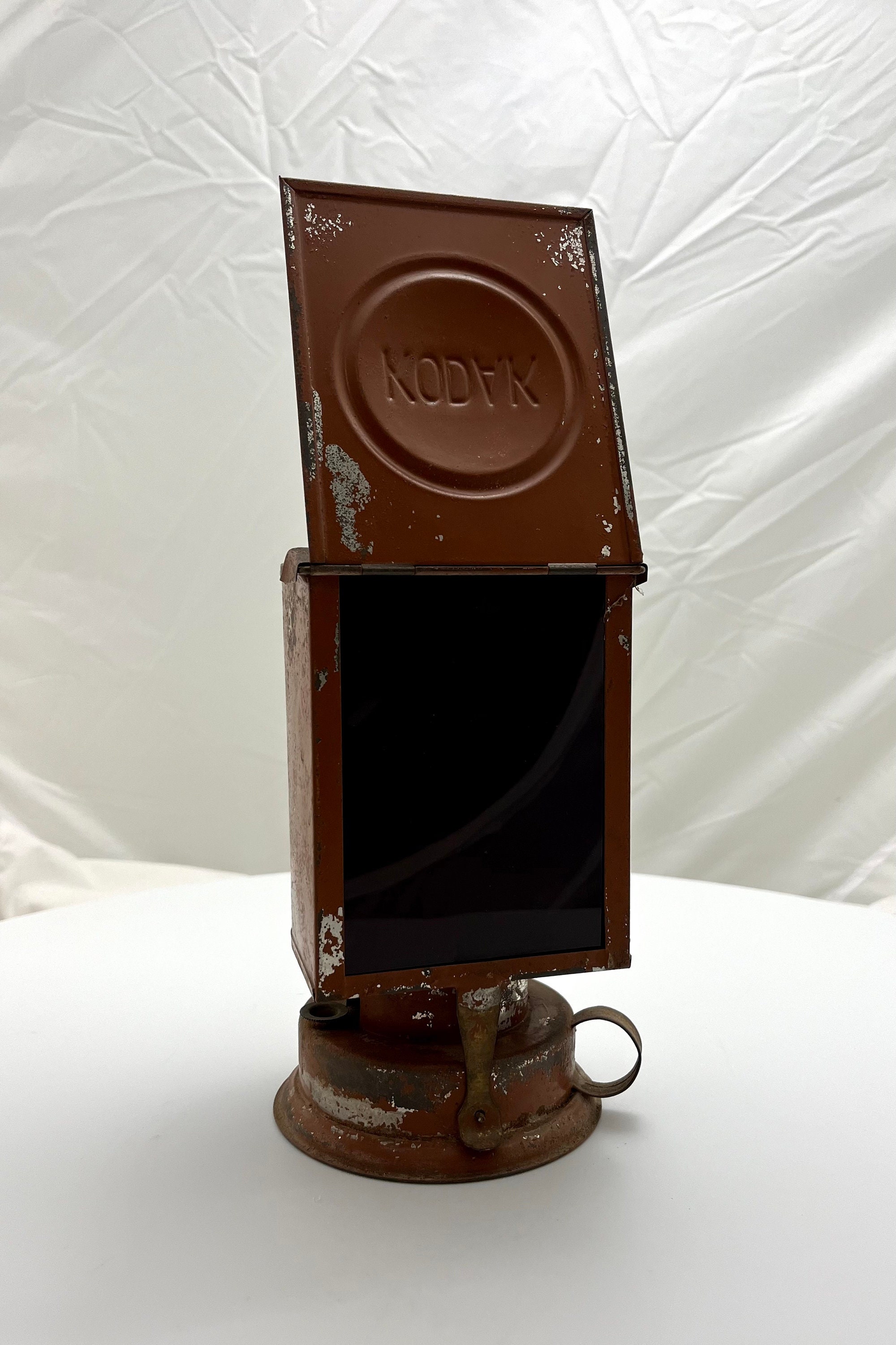 Vintage Kodak Dark Room Kerosene Lantern Camera Lamp RARE