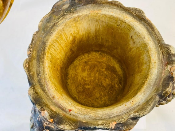 Antique Terracotta Pipe Tobacco or Cigar Jar C. 1890s Made by Reissner,  Stelmacher Kessel