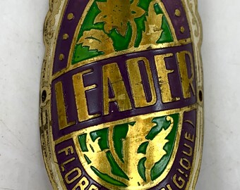 Plaque De Cadre Vélo Vintage – Cycles K France – Badge Tête De Fourche – Origine Française
