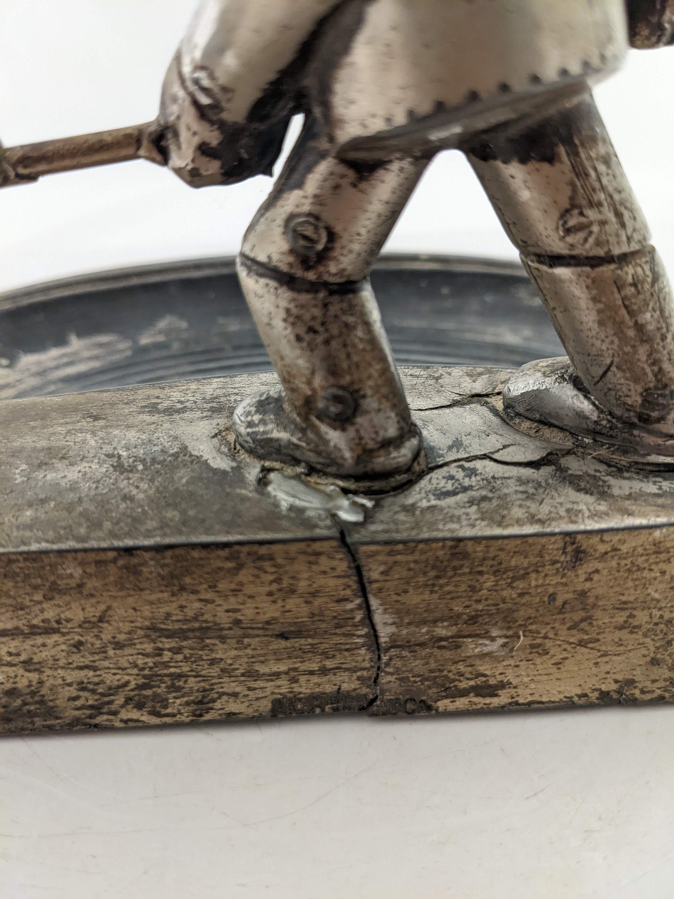 1920's Iron Fireman Ashtray - Etsy