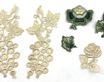 Assorted Vintage Lace Appliques