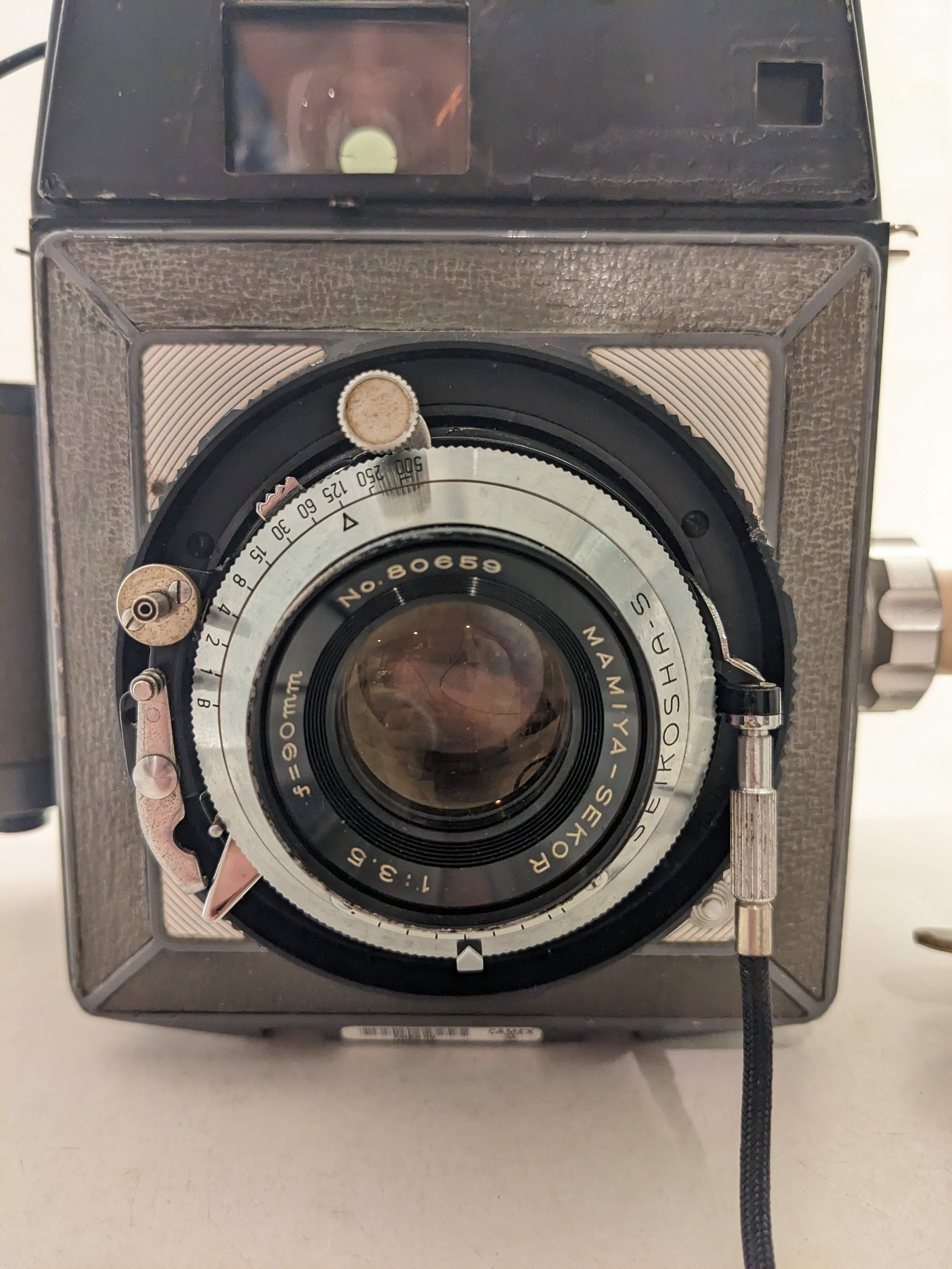 マミヤプレス 90 mm f3.5 セコール 6x9 ロールフィルムアダプター